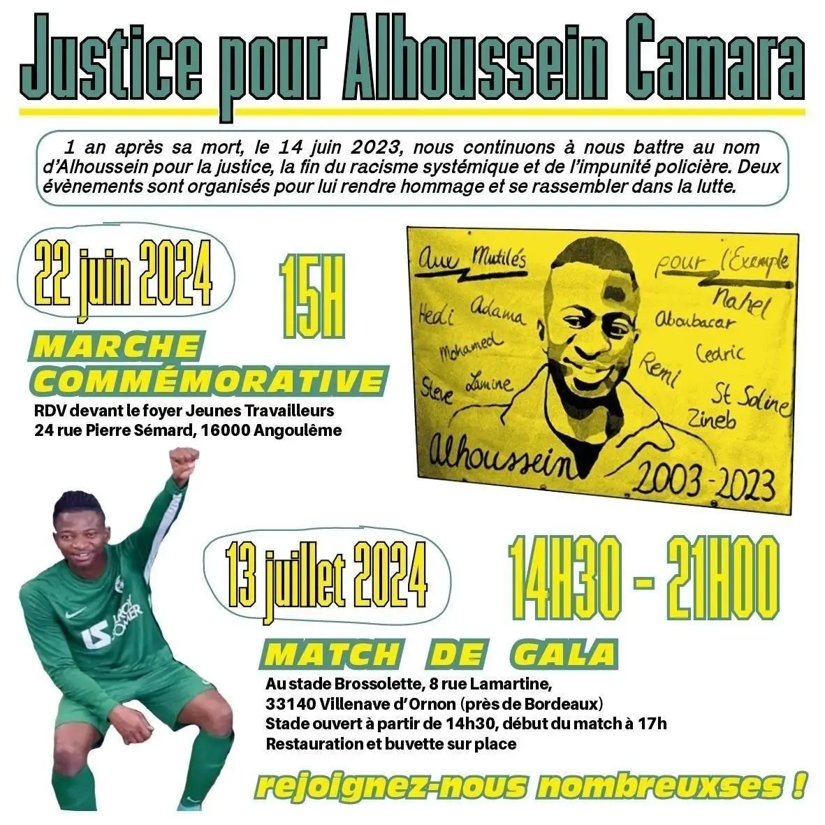 Lire la suite à propos de l’article Premier anniversaire de la mort d&rsquo;Alhoussein