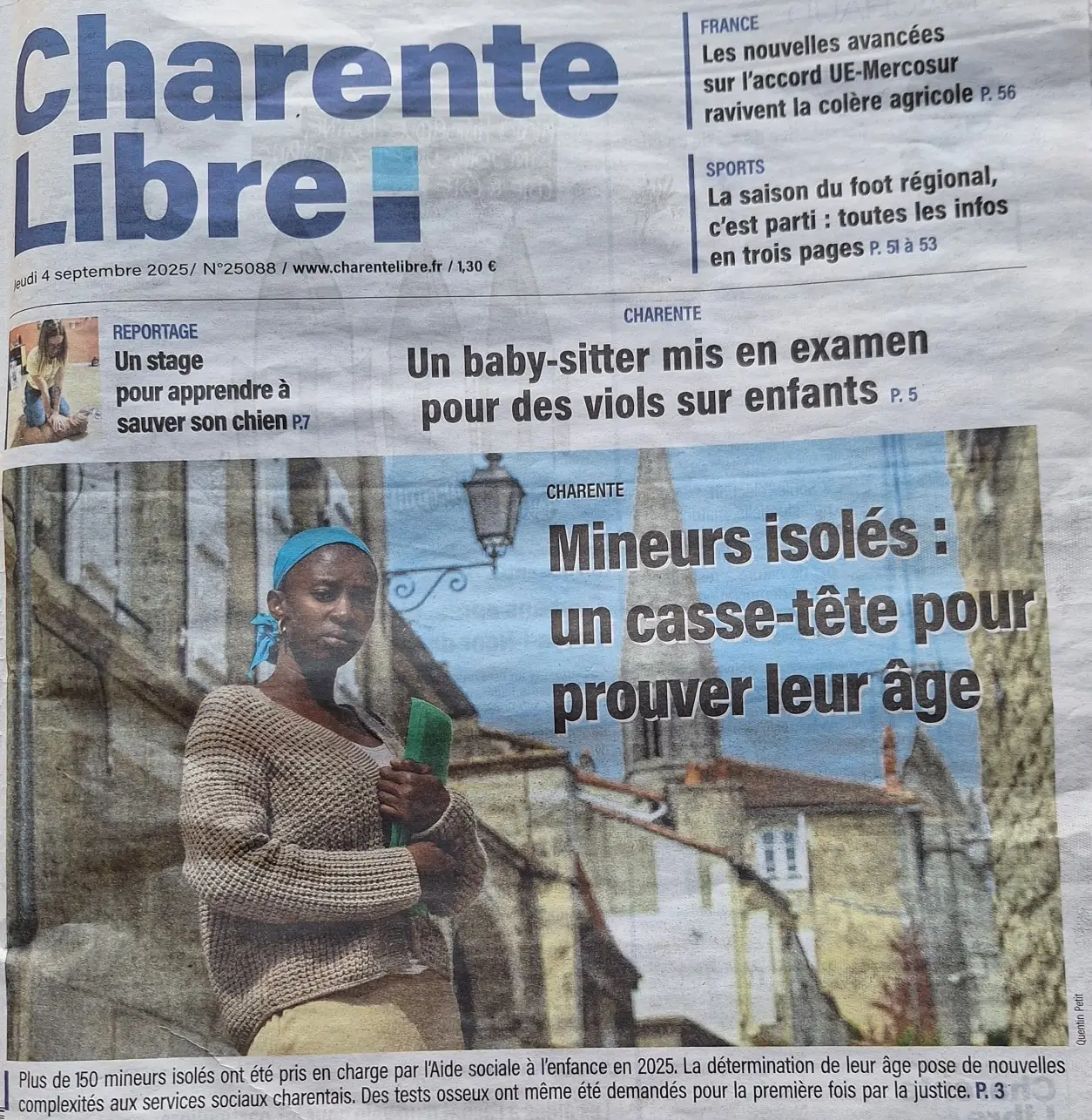 Lire la suite à propos de l’article Grâce fait la « une »