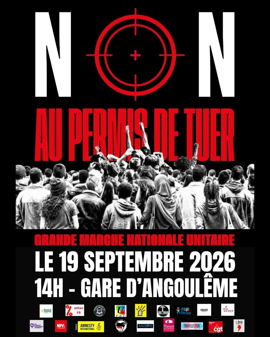 Lire la suite à propos de l’article Non au permis de tuer !